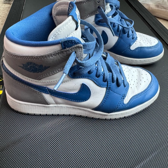 Jordan 1 Retro blue/white/ grey - Picture 2 of 6